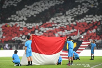 Dua gol Beto bawa Indonesia unggul pada babak pertama