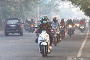 Dinkes bagikan 10.000 masker untuk warga Banjarmasin terdampak asap