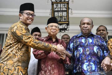 Maruf Amin terima perwakilan pendeta Papua