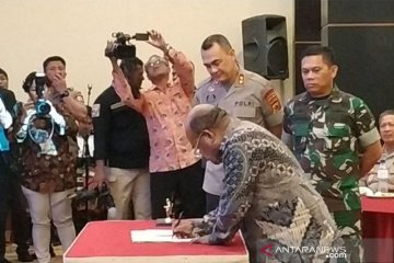 Deklarasi kesepakatan bersama ditandatangani di Jayapura