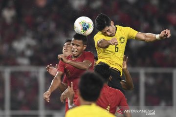 Timnas Indonesia kalah dari  Timnas Malaysia