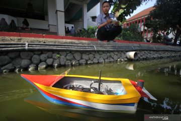 Inovasi kapal pendeteksi kedalaman sungai