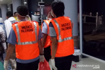 Imigrasi Palembang tuntaskan pelayanan kedatangan 19 kloter haji