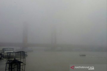 Kabut asap di Palembang dipicu keberadaan 115 titik panas
