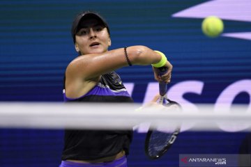 Andreescu amankan tiket ke final US Open untuk hadapi Serena