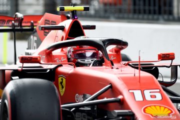 Pembalap Ferrari Leclerc jadi yang tercepat pada latihan bebas F1 GP Italia