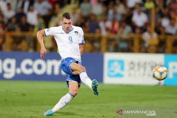 Dwigol Belotti antar Italia kantongi tiga poin dari Armenia