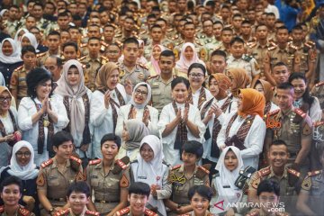 Ibu negara Iriana Jokowi kunjungi Akademi Angkatan Udara