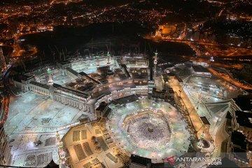 Masjidil Haram dari ketinggian 601 m