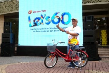 Genap 60 tahun, Bakmi GM bagikan sepeda untuk anak-anak panti asuhan