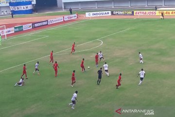 Timnas U-23 bungkam Bali United 1-0 pada Trofeo HB X