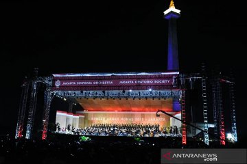 13.109 penonton padati konser akbar musik klasik di Monas