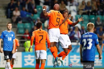 Wijnaldum cetak gol lagi, Belanda menang 4-0 di Estonia