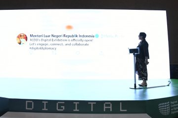 Menlu: diplomasi digital untuk kerja sama ekonomi