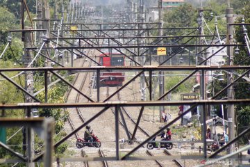 Perlintasan sebidang tanpa penjagaan