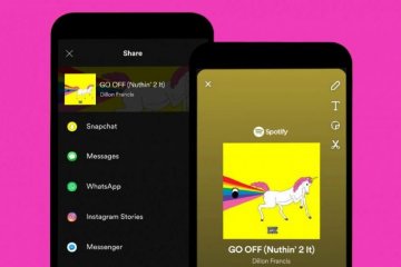 Spotify gandeng Snapchat bagikan lagu ke Story
