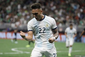 Martinez sumbang tiga gol, Argentina gasak Meksiko 4-0