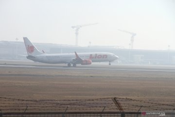 Sejumlah penerbangan Lion Air Group terdampak kabut asap