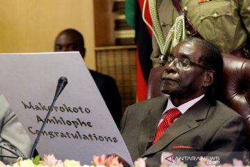 Jenazah Mugabe diterbangkan dari Singapura untuk pemakaman