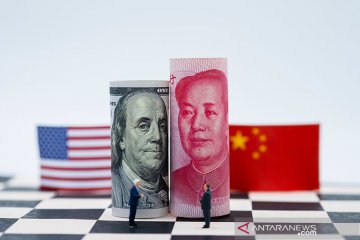 Yuan terkerek 27 basis poin menjadi 7,1856 terhadap dolar AS
