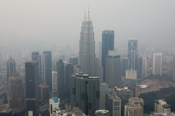 Kabut asap selimuti Kuala Lumpur