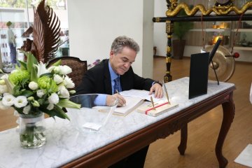 Wakil Dubes Argentina ucapkan duka cita di KBRI Kuala Lumpur