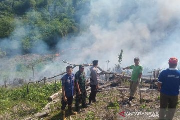 Sehari empat lahan di Rejang Lebong terbakar