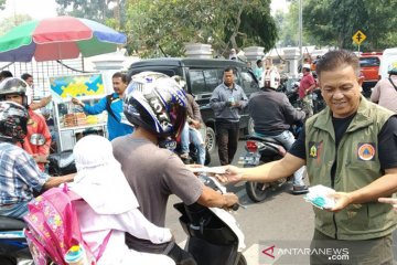 Hasil pengujian: Udara Tanah Datar tak sehat