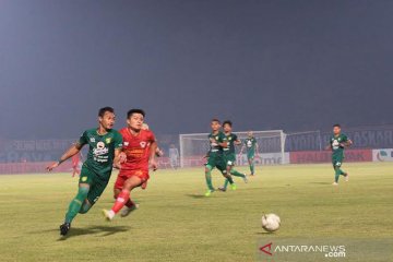 Kabut asap mulai bikin jadwal latihan Kalteng Putra FC terganggu