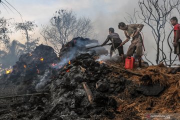 Kebakaran di Kampung Adat Baduy