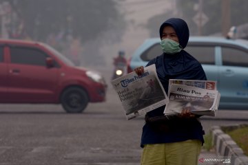 Polusi asap kebakaran hutan Riau berbahaya