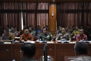 Rakor penanganan kebakaran hutan dan lahan