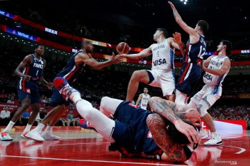 Piala Dunia FIBA : Argentina tundukkan Prancis di semi final