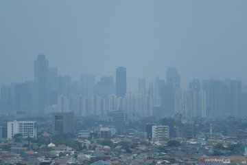 Senin, Jakarta kota terpolusi ketiga di dunia