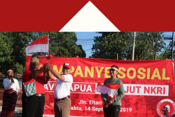 Organisasi kepemudaaan di NTT gelar aksi save Papua