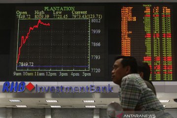 Saham Malaysia untung lagi, Indeks KLCI terdongkrak 0,91 persen