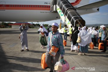 Dua haji Aceh batal pulang bersama kloter terakhir