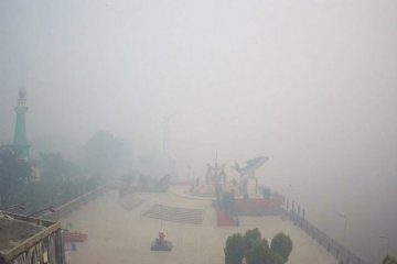 BMKG keluarkan peringatan dini cuaca ekstrem kabut asap di Sampit