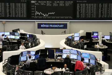 Saham Jerman anjlok lagi, Indeks DAX 30 merosot 1,41 persen