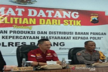 4 Polda jadi lokasi penelitian penanggulangan kejahatan pangan