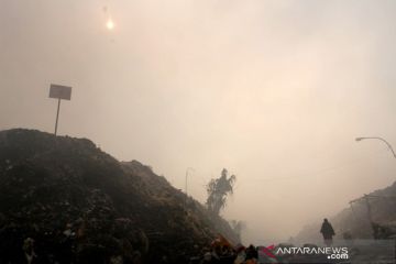 Kebakaran TPA Antang