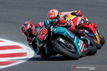 Bukan Rossi atau Dovizioso, tapi Quartararo lah rival terberat Marquez