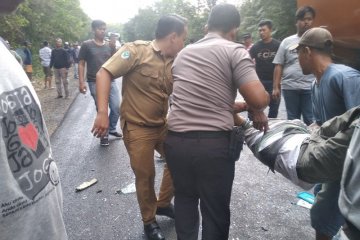 Polisi tegaskan korban tewas delapan orang kecelakaan di Way Kanan