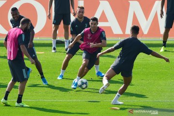 Latihan Juventus jelang penyisihan grup Liga Champions