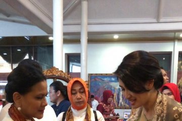 Iriana Jokowi kagumi gambo Muba