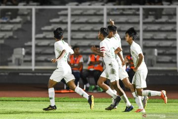 Athallah-Aditya bawa Indonesia ungguli Brunei 2-0 babak pertama