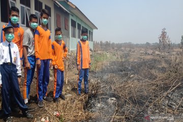Jam masuk sekolah di Kota Banjarbaru digeser akibat kabut asap