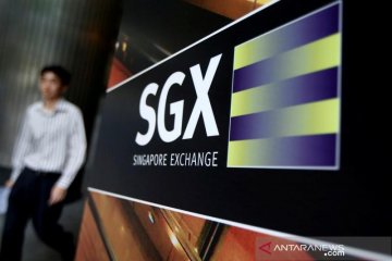 Saham Singapura setop kenaikan, Indeks Straits Times jatuh 0,46 persen