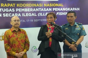 Susi minta enam kapal asing diserahterimakan sebelum kabinet baru