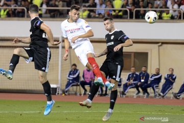 Sevilla petik kemenangan mudah 3-0 di kandang Qarabag